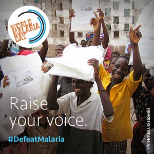 How are you celebrating World Malaria Day this Friday?