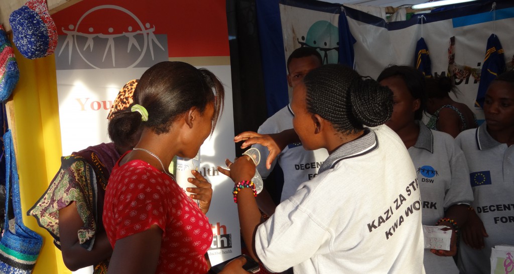 DSW’s Youth Champions Participating on the National Youth Week, Tanzania