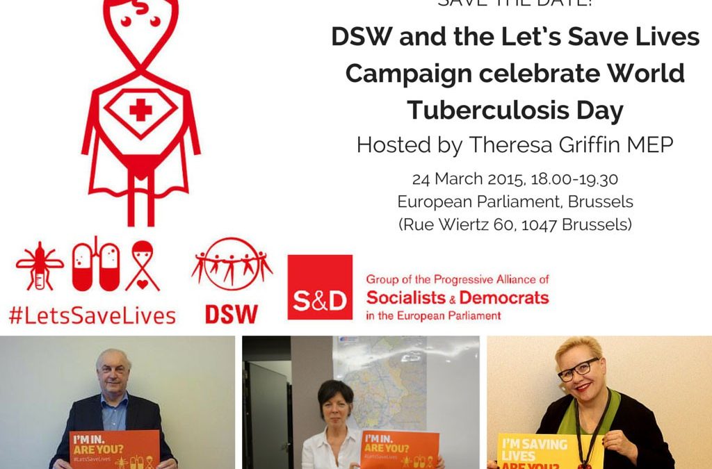 Save the Date: DSW celebrates World TB Day in the European Parliament