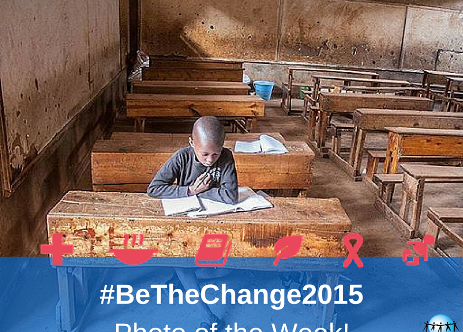 #BeTheChange2015 competition – our new weekly winner!