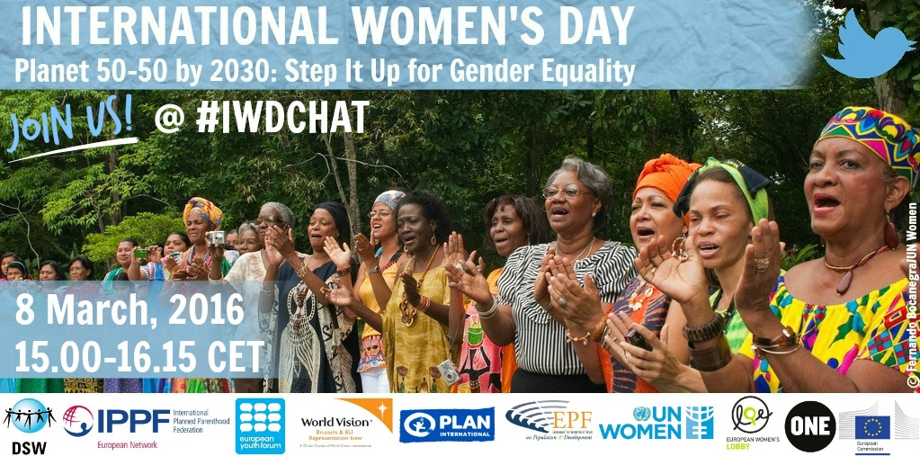 International Women’s Day 2016 – join the debate on gender equality on March 8!