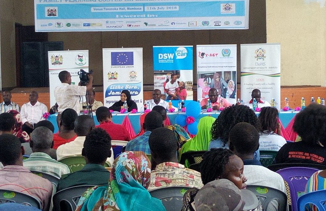 Mombasa County Family Planning Costed Implementation Plan Launch PHOTO/DSW