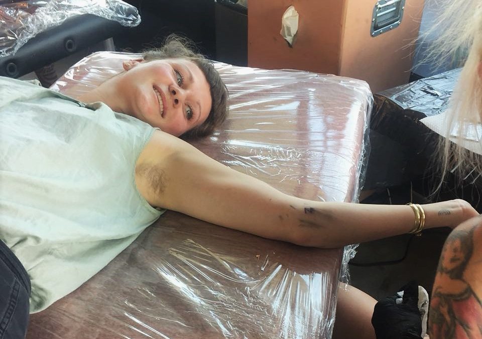 DSW employee gets tattooed for human rights: interview with Marietta Wildt
