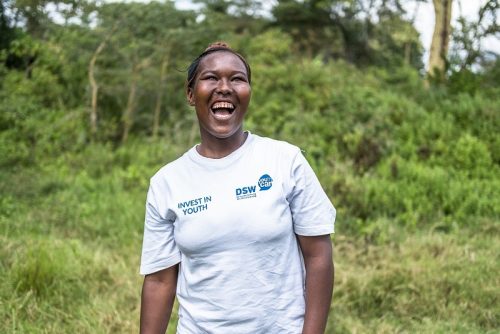 Rose Nasare is married and the mother of a little girl. She raises chickens, grows vegetables and wants to open a store