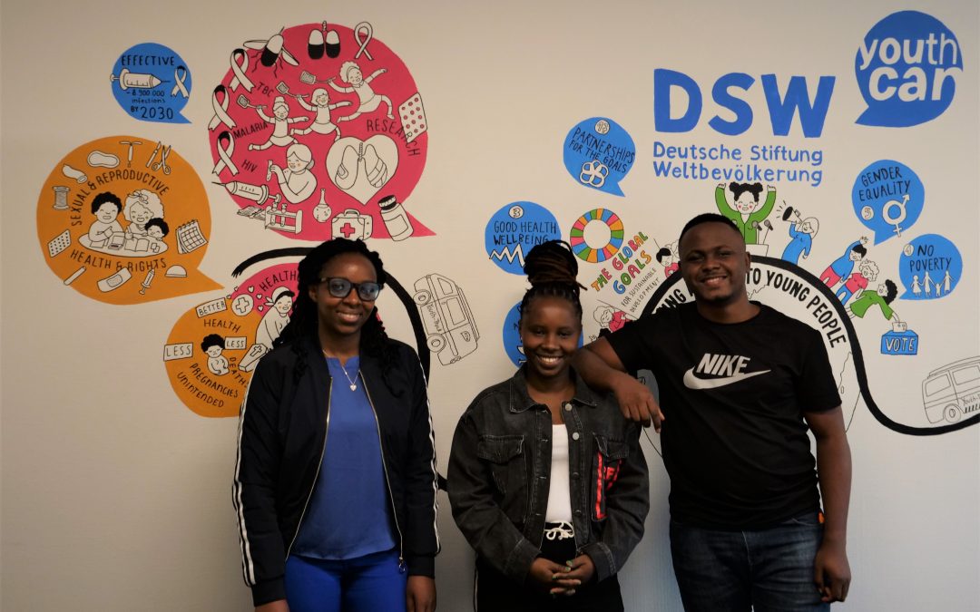 DSW youth advocates speak up for girls’ rights at EWAG 2022